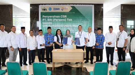 Dukung Kemajuan Kampus CSR BRI Serahkan Mobil Operasional Hiace Ke UIN