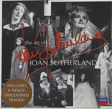 The Art Of Joan Sutherland Uk Cds And Vinyl