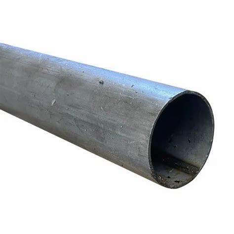 Silver 4mm Mild Steel ERW Pipe For Industrial Material Grade EN8 At