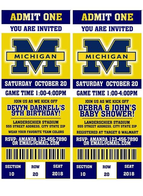 Michigan Football Schedule Tickets Nyc Nerta Querida