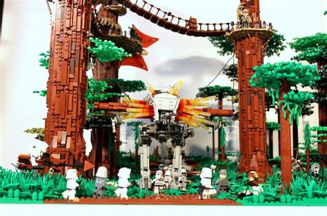 LEGO Battle of Endor - by Markus1984 Lego Tree, Endor, Lego Projects ...