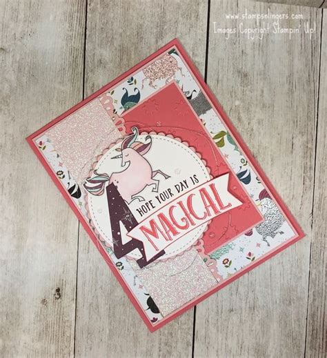 Stampin Up Magical Day Birthday Card For The Amys Inkin Krew Team Blog Hop Stamps N