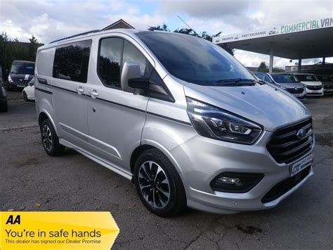 Ford Transit Custom 310 Sport Dciv L1 H1 Silver Auto Diesel 2019 In