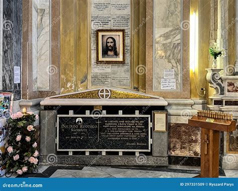 Naples Italy September 27 2023 Tomb Of Father Ruotolo Dolindo