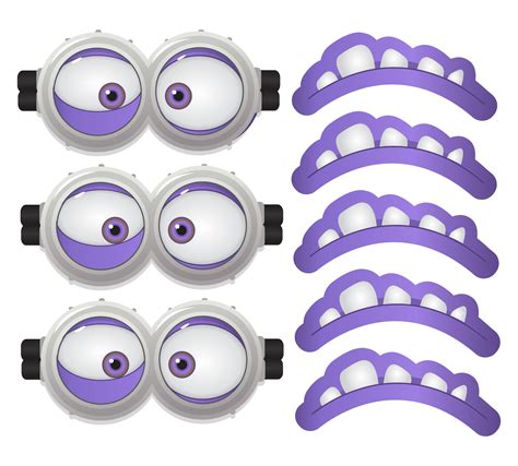 Minion Goggles Cutout