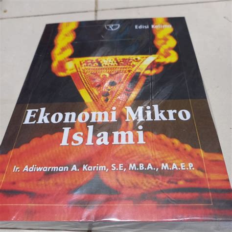 Jual Buku Ekonomi Mikro Isiami Adiwarman Karim Edisi Kelima Shopee