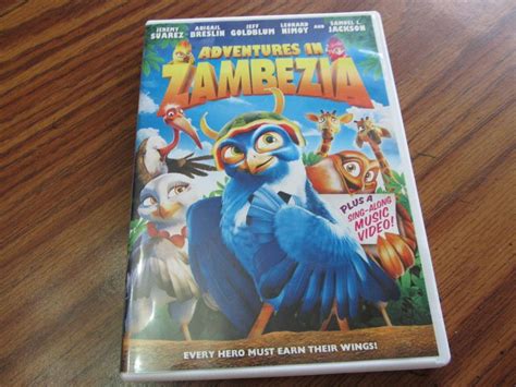 DVD - Adventures in Zambezia, Jeremy Suarez, Abigail Breslin, Jeff Goldblum and More | Frosted ...