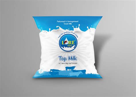 Creative Milk Pouch Design