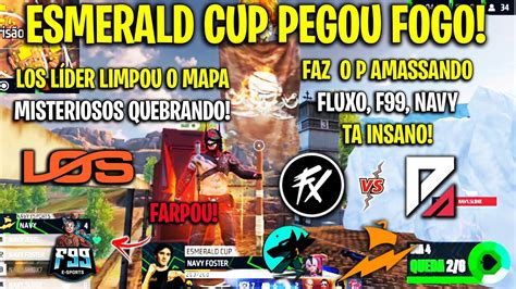 ESMERALD CUP LOS LÍDER PHZIN SURREAL E MISTERIOSOS AMASSANDO FAZ O P