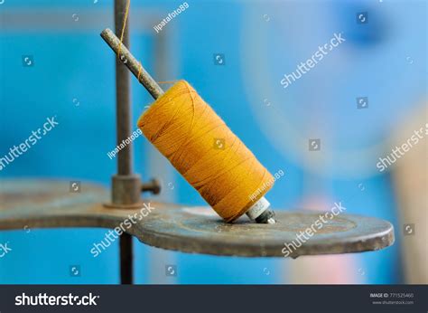 Spindle Thread On Spindle On Sewing Stock Photo 771525460 | Shutterstock