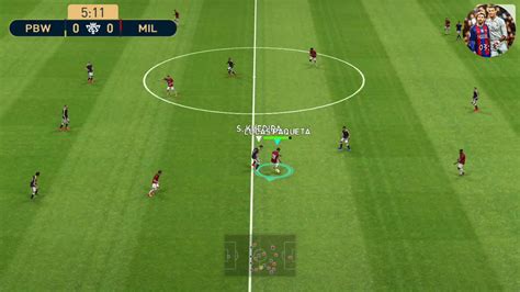 Pes Pro Evolution Soccer Mobile Gameplay By Milan Vs Online