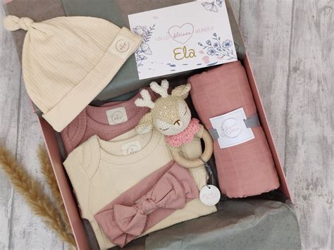 Personalisierte Geschenkbox Zur Geburt Baby Geschenkset Geburt