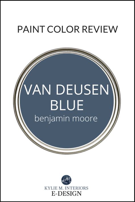 Benjamin Moore Van Deusen Blue Hc Paint Color Review Kylie M