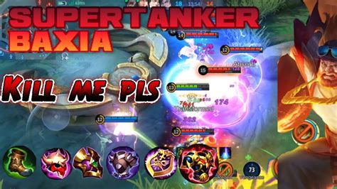 Immortal Tank Baxia Mobile Legends Gameplay Youtube