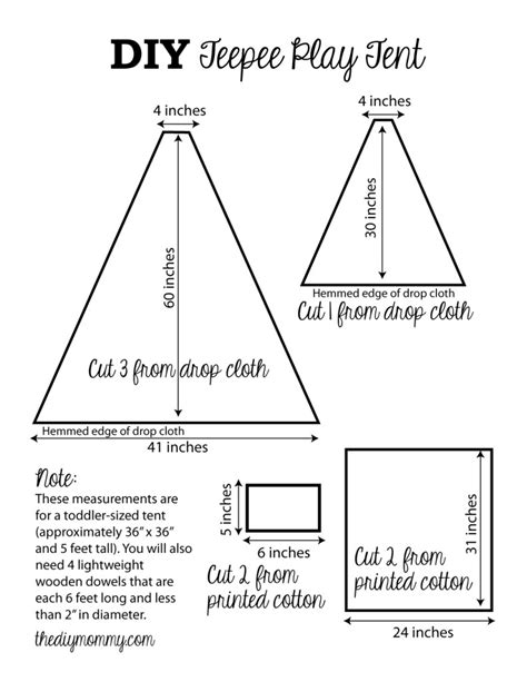 simplicity teepee pattern - OliviaMolli