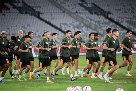 Latihan Timnas Filipina Jelang Lawan Indonesia Antara Foto