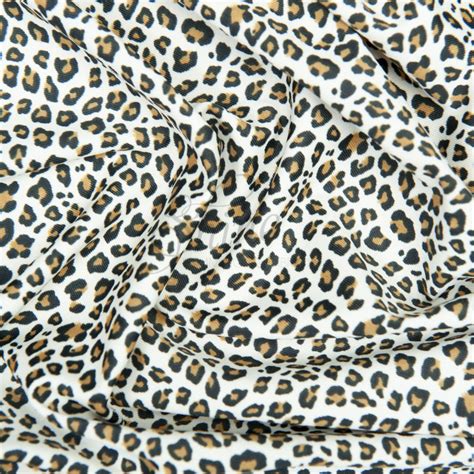 Small Leopard Print Stretch Spandex | Shine Trimmings & Fabrics