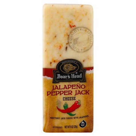 Save On Boars Head Jalapeno Pepper Jack Cheese Chunk Order Online Delivery Stop And Shop