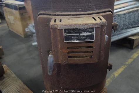 North State Auctions Auction Northstate July Auction Item Ashley Automatic Wood Burning Stove