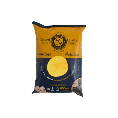 Fox Premium Truffle Crisps 120g Buy Online Uk Sous Chef Uk