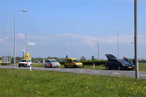 Schade Na Ongeval Op Rotonde Rijksweg N L In Bruinisse