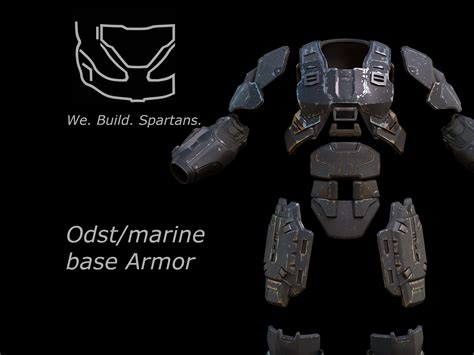 Odst Marine Armor 3d Print Files Etsy UK