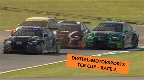 Dm Iracing Tcr Cup Race Donington Park Audi Rs P Start