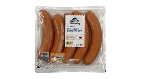 M Hlenhof Delikatess Schinken Bockwurst Penny Neuhausen Wolt