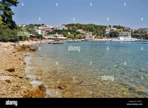 alonissos island greece stock photo alamy