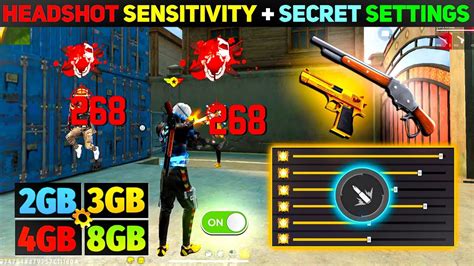 Free Fire Max Auto Headshot Trick Sensitivity Gb Gb Gb Ram