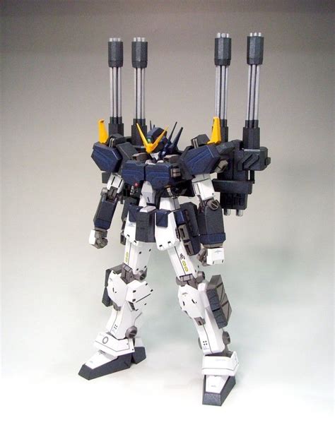 Heavy Arms Papercraft | Paper models, Free paper models, Gundam