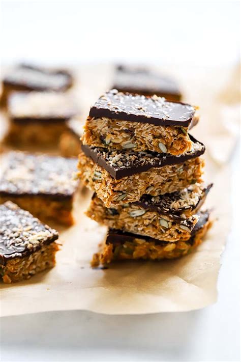 No Bake Peanut Butter Oatmeal Bars Slim Savor