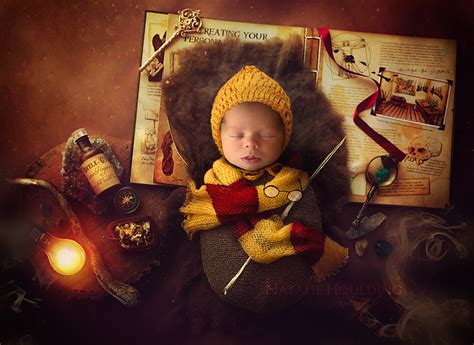 Harry Potter- Newborn Digital Backdrop | Newborn Digital Backdrop