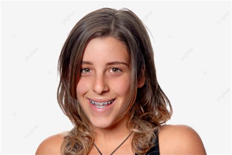 Adolescente Casual Doce Fresco Png Modelo Confiante Cabelo Png