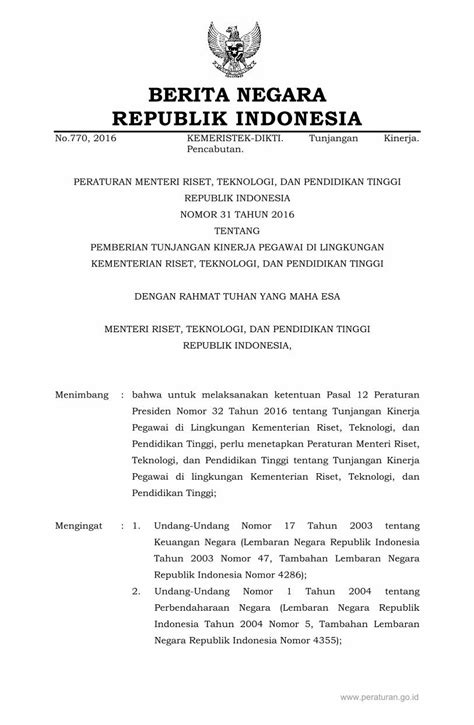 PDF BERITA NEGARA REPUBLIK INDONESIA Ditjenpp Kemenkumham Go Id