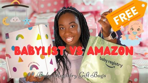 Babylist Vs Amazon Baby Registry Gift Bag Dossier Co Genderless