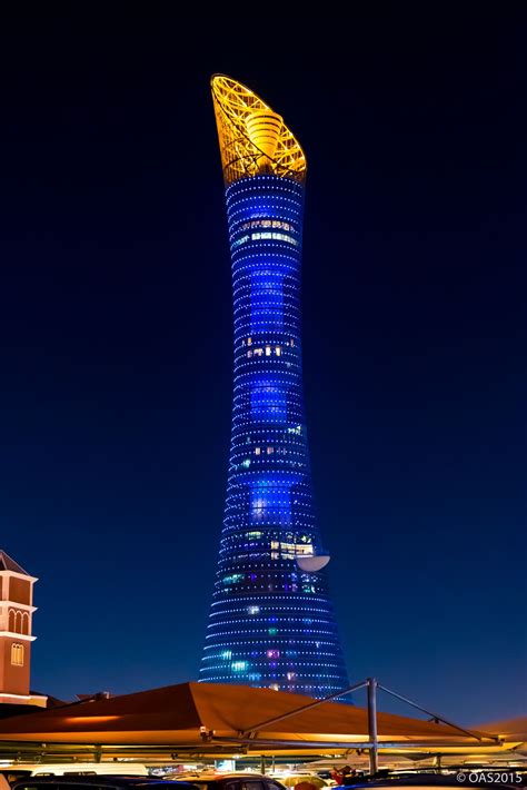 The Torch Tower Doha Skyscraper Architecture Landmark