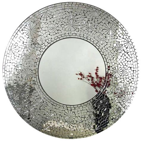 20 Inspirations Round Mosaic Mirrors