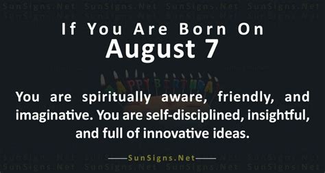 August 7 Zodiac is Leo, Birthdays and Horoscope - SunSigns.Net