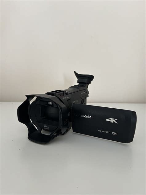 Panasonic Hc Vxf990 4k Camcorder With Wireless Multi Camera Function