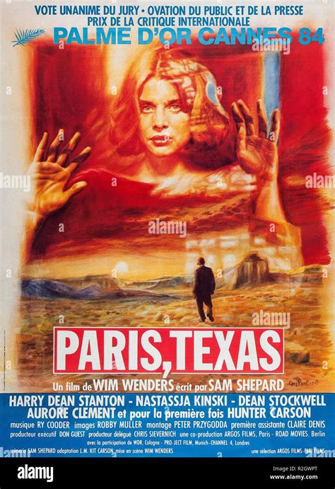 Paristexas Year 1984 West Germany Director Wim Wenders Nastassja