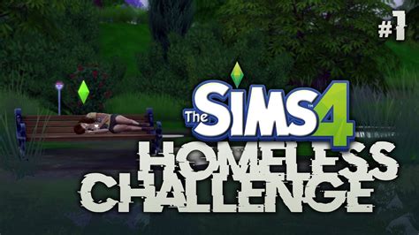 Intro Lets Play The Sims 4 🏞 Homeless Challenge 1 Youtube