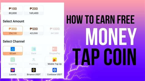 Free Earning App Earn Up To 500 Pesos In Gcash Tap Coin App