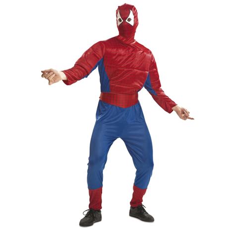 DISFRAZ DE SPIDERMAN MUSCULOSO ADULTO Tienda De Disfraces Online