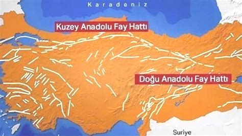 Kuzey Anadolu Fay Hattı hangi il ve ilçelerden geçiyor Ankara