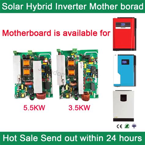 3 5KW 5 5KW PLUS Solar Hybrid Inverter New Replace PCB Motherboard For