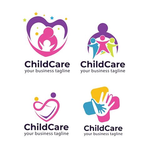 Premium Vector | Kids Care Kids Foundation Logo Design Vector Template