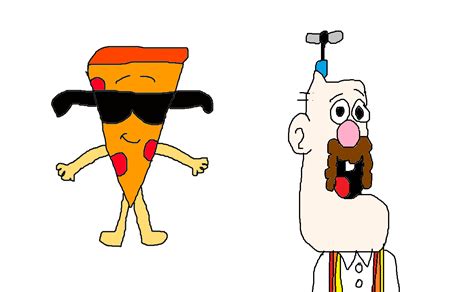 Uncle Grandpa and Pizza Steve by MikeJEddyNSGamer89 on DeviantArt