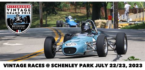 2023 PVGP Vintage Races At Schenley Park