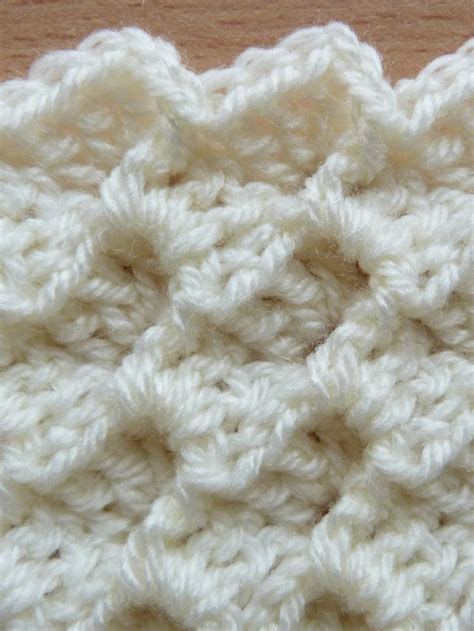 Raised Textured Group Stitch Crochet Tutorial Crochet N Create